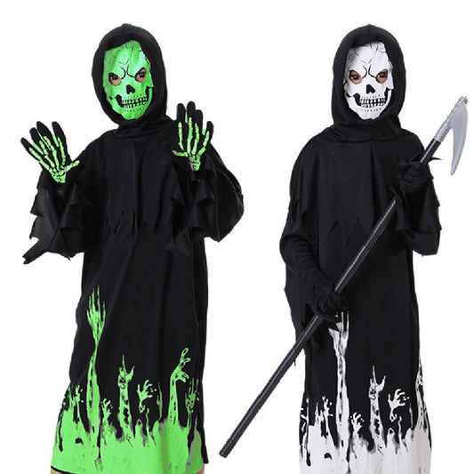 Luminous Halloween Death Costume - Cake Pops Parties