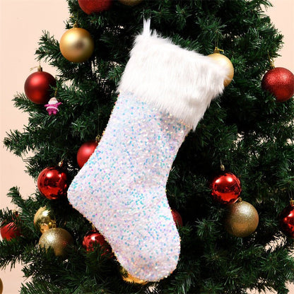 Luxurious Sequin Christmas Stockings - Cake Pops Parties