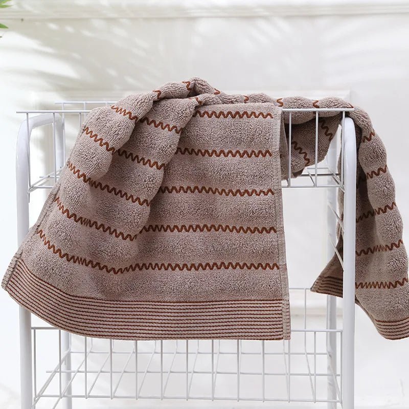 Luxury 100% Cotton Face & Bath Towels Set - Cake Pops Parties