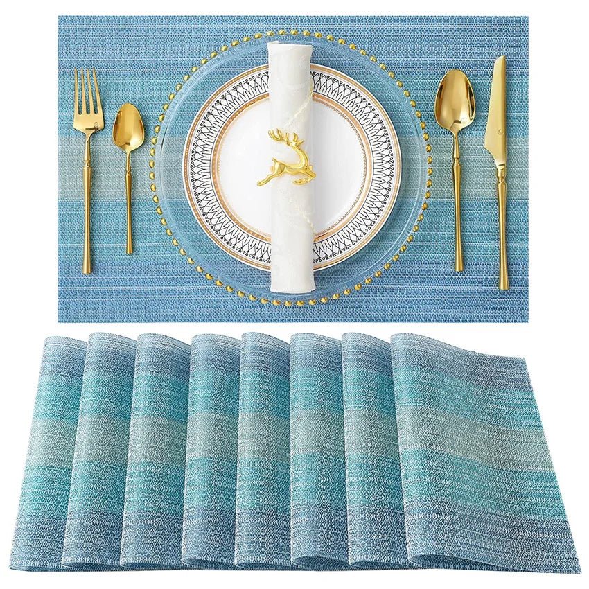 Luxury Bamboo Weaving Placemats Set - Cake Pops Parties