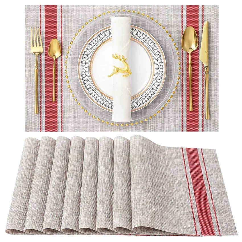 Luxury Bamboo Weaving Placemats Set - Cake Pops Parties