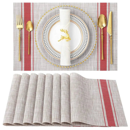 Luxury Bamboo Weaving Placemats Set - Cake Pops Parties
