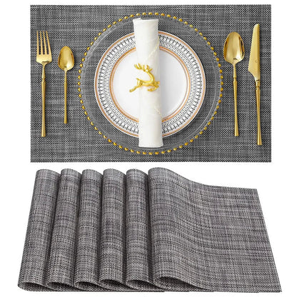 Luxury Bamboo Weaving Placemats Set - Cake Pops Parties