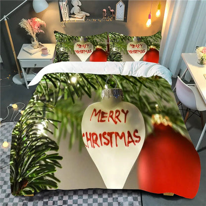 Luxury Christmas Bedding Set - Kids Cartoon Theme - Cake Pops Parties