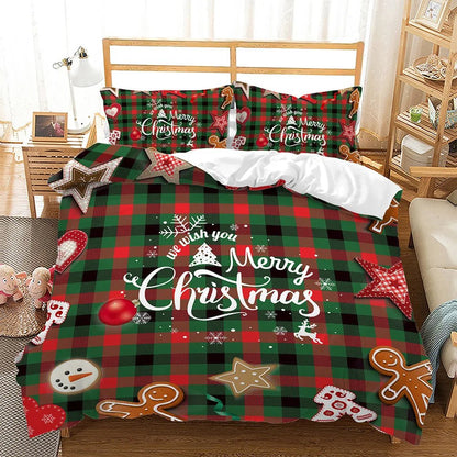 Luxury Christmas Bedding Set - Kids Cartoon Theme - Cake Pops Parties