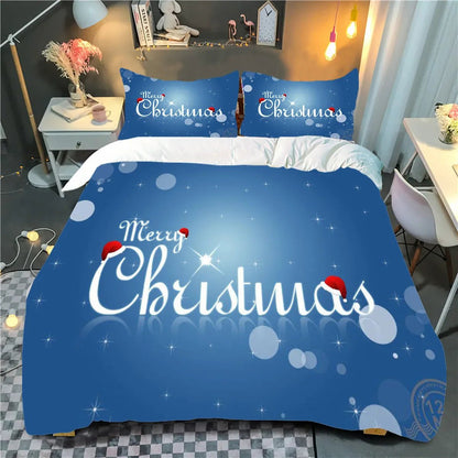 Luxury Christmas Bedding Set - Kids Cartoon Theme - Cake Pops Parties