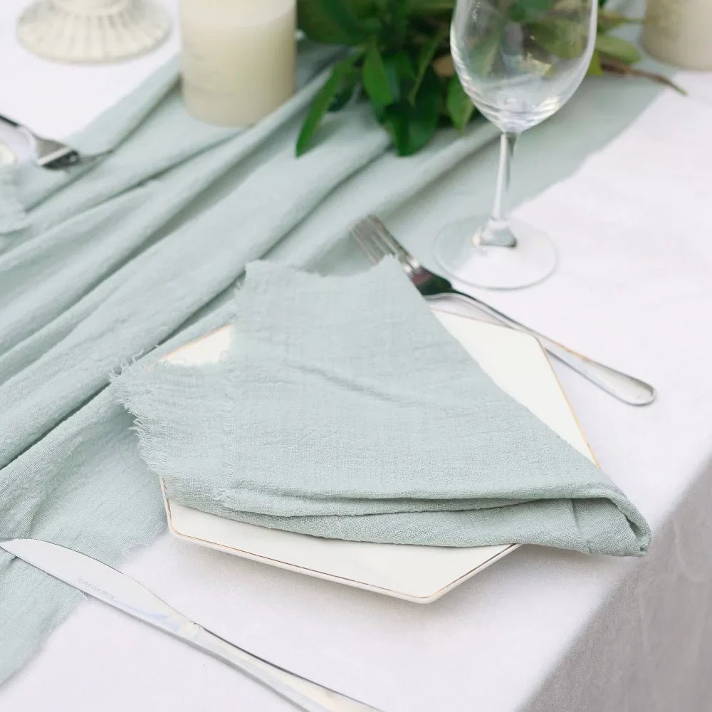 Luxury Cotton Gauze Crepe Napkins 42x42cm - Cake Pops Parties