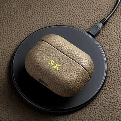 Luxury Gold Initials Earphone Case - Cake Pops Parties