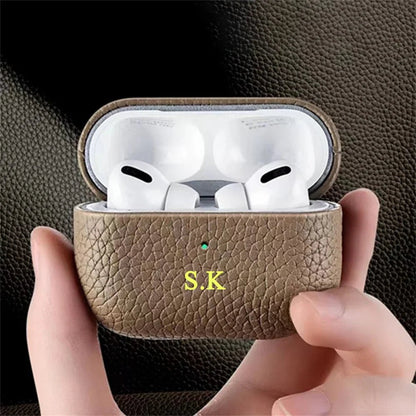 Luxury Gold Initials Earphone Case - Cake Pops Parties