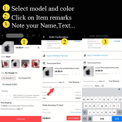 Luxury Gold Initials Earphone Case - Cake Pops Parties