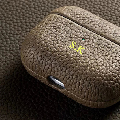 Luxury Gold Initials Earphone Case - Cake Pops Parties