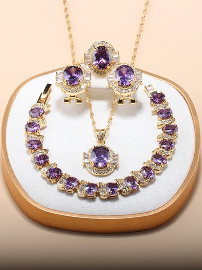 Luxury Vintage Gold Jewelry Set - Cake Pops Parties