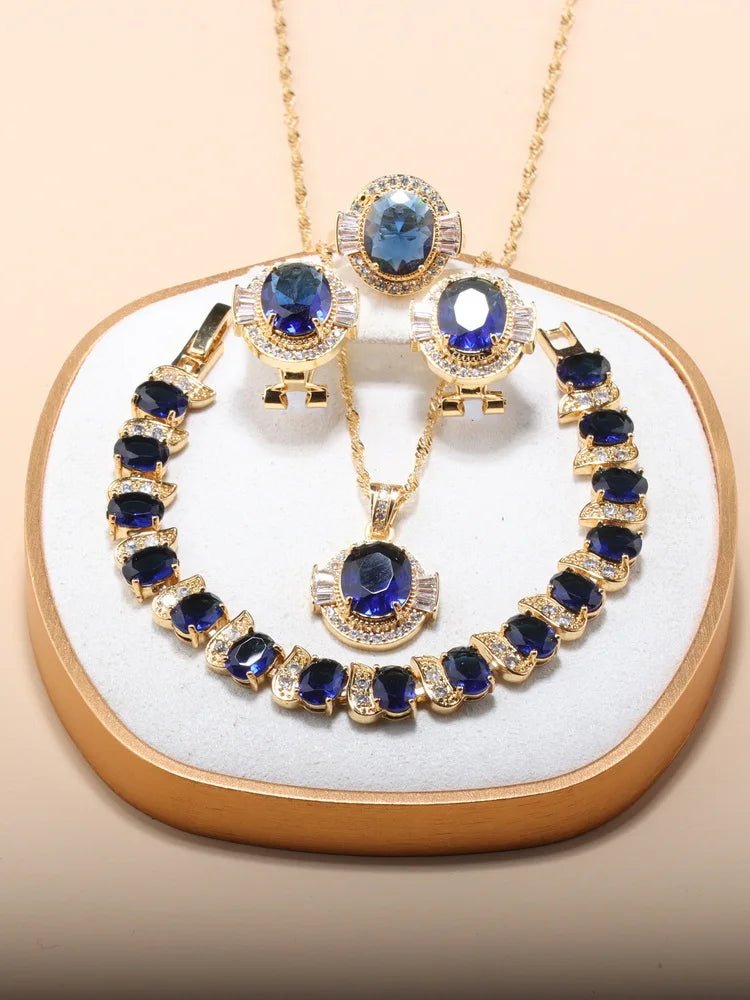 Luxury Vintage Gold Jewelry Set - Cake Pops Parties