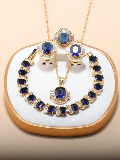 Luxury Vintage Gold Jewelry Set - Cake Pops Parties