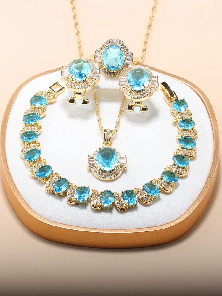 Luxury Vintage Gold Jewelry Set - Cake Pops Parties