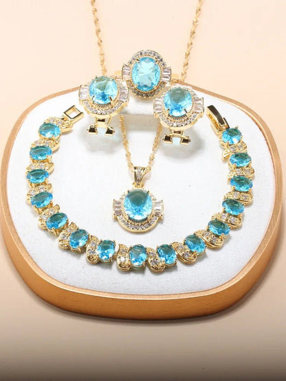 Luxury Vintage Gold Jewelry Set - Cake Pops Parties