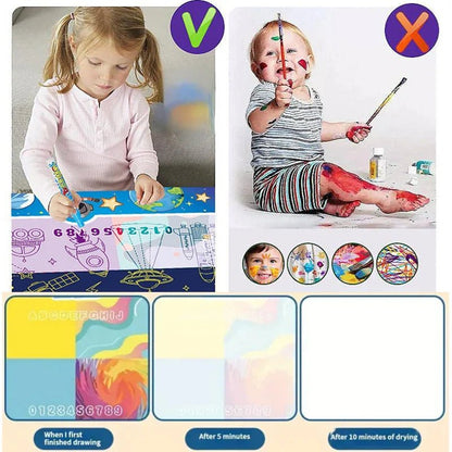 Magic Water Drawing Mat - Educational Fun - Cake Pops Parties