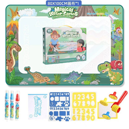 Magic Water Drawing Mat - Educational Fun - Cake Pops Parties
