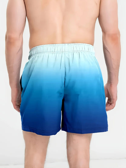 Men’s 3D Printed Swim Shorts Quick - Dry Waterproof Beach Trunks - Cake Pops Parties
