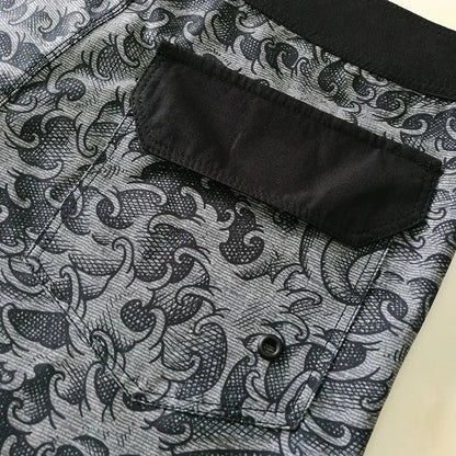 Men’s Board Shorts Swim Trunks 4 - Way Stretch Quick - Dry Beach Surf - Cake Pops Parties