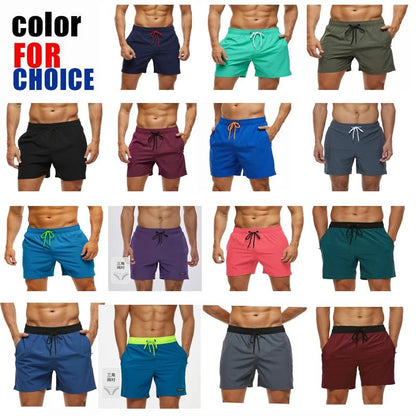 Men’s Fashion Sport Swim Trunks with Mesh Liner, Pockets & Elastic Waist - Cake Pops Parties