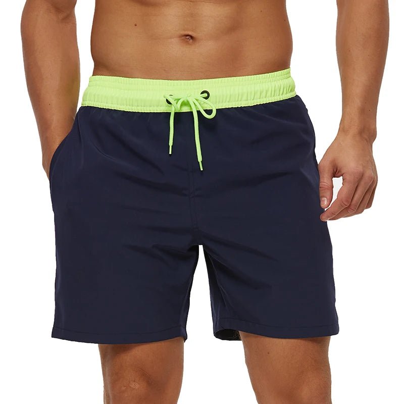 Men’s Fashion Sport Swim Trunks with Mesh Liner, Pockets & Elastic Waist - Cake Pops Parties