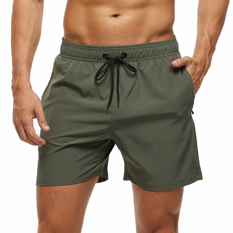 Men’s Fashion Sport Swim Trunks with Mesh Liner, Pockets & Elastic Waist - Cake Pops Parties