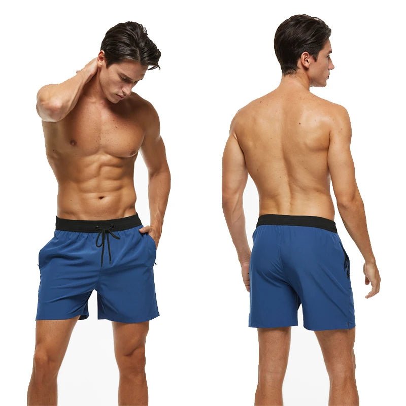 Men’s Fashion Sport Swim Trunks with Mesh Liner, Pockets & Elastic Waist - Cake Pops Parties