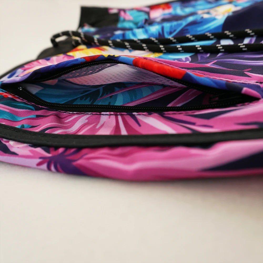 Men’s Floral Swim Trunks Quick - Dry Beach Shorts for Surf Sport - Cake Pops Parties