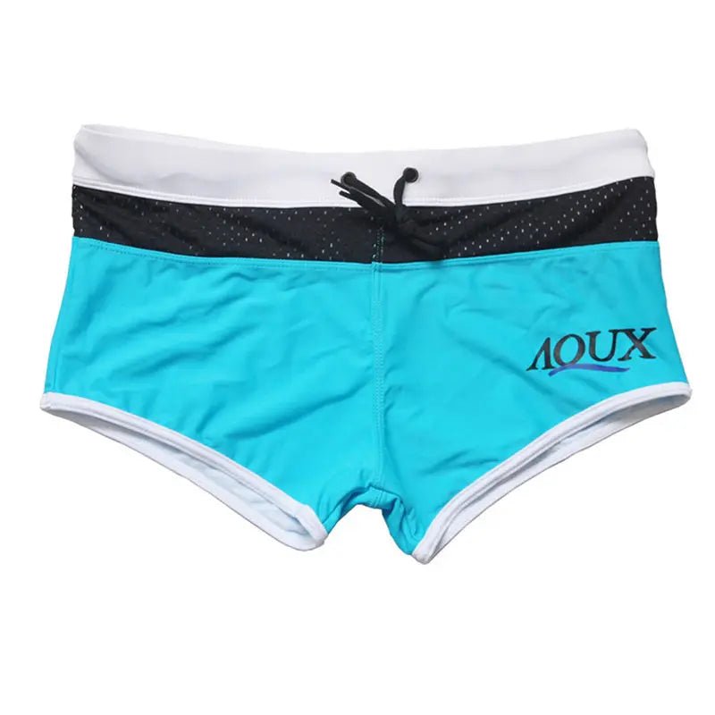 Men’s Sexy Boxer Brief Swim Trunks | Quick - Dry Beach & Swimming Shorts - Cake Pops Parties