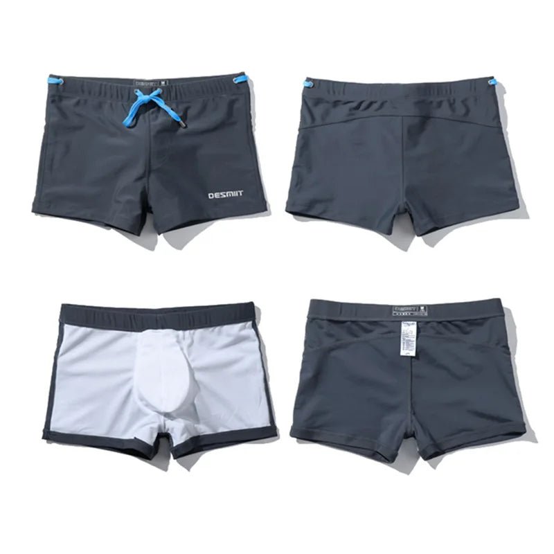 Men’s Swim Trunks with Push - Up Padding | Sexy Beach Boxer Brief Shorts - Cake Pops Parties