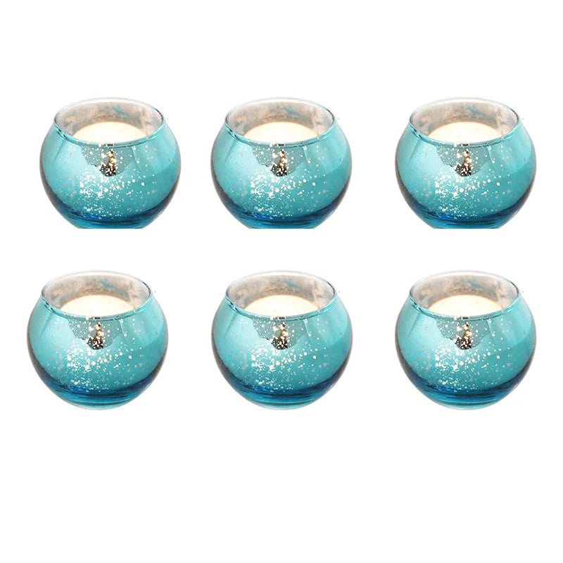 Mercury Glass Candle Holders Home Décor - Cake Pops Parties