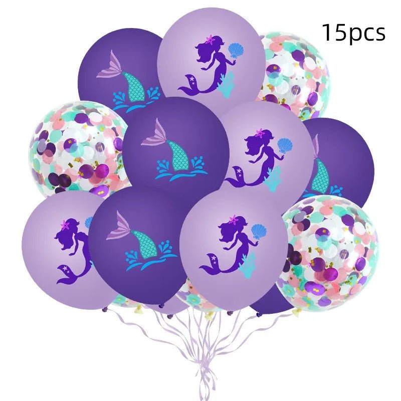 Mermaid Party Supplies Set - Cake Pops Parties