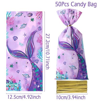 Mermaid Party Supplies Set - Cake Pops Parties