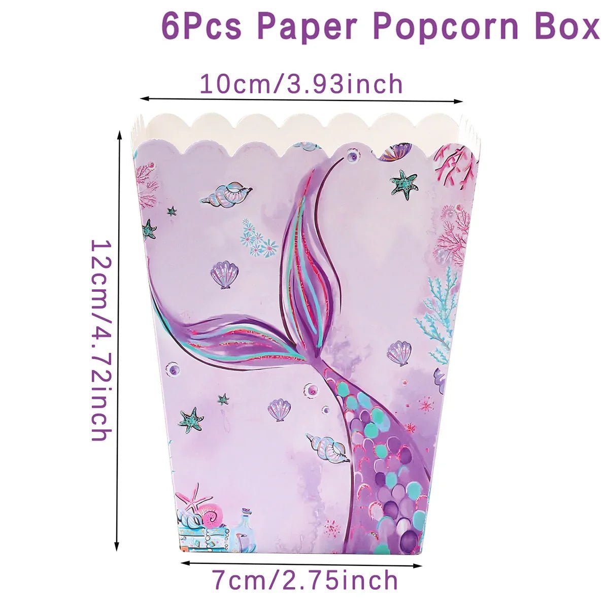 Mermaid Party Supplies Set - Cake Pops Parties