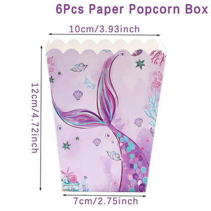 Mermaid Party Supplies Set - Cake Pops Parties