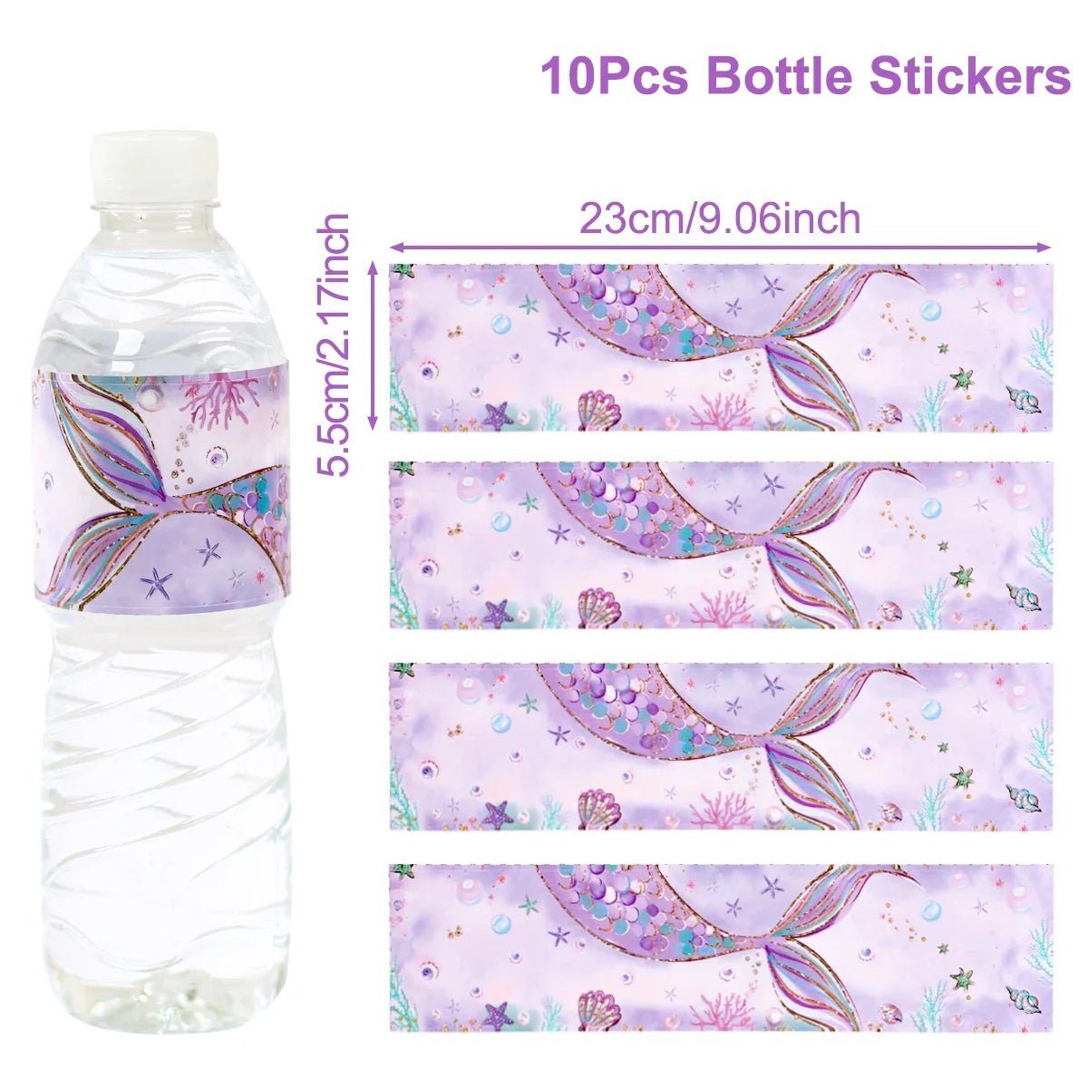 Mermaid Party Supplies Set - Cake Pops Parties