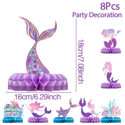 Mermaid Party Supplies Set - Cake Pops Parties