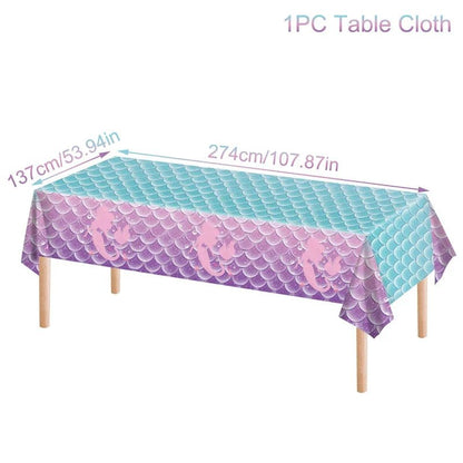 Mermaid Party Supplies Set - Cake Pops Parties