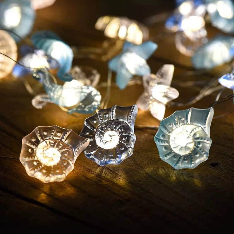 Mermaid Seashell Starfish Fairy Lights - Cake Pops Parties