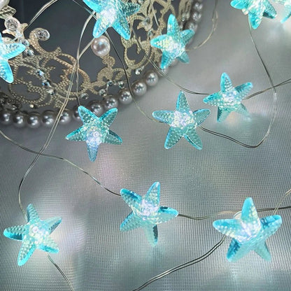 Mermaid Seashell Starfish Fairy Lights - Cake Pops Parties