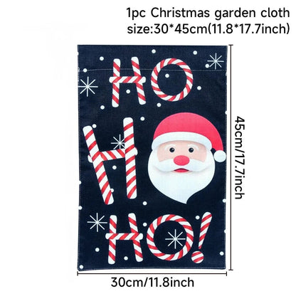 Merry Christmas Garden Flag - Cake Pops Parties