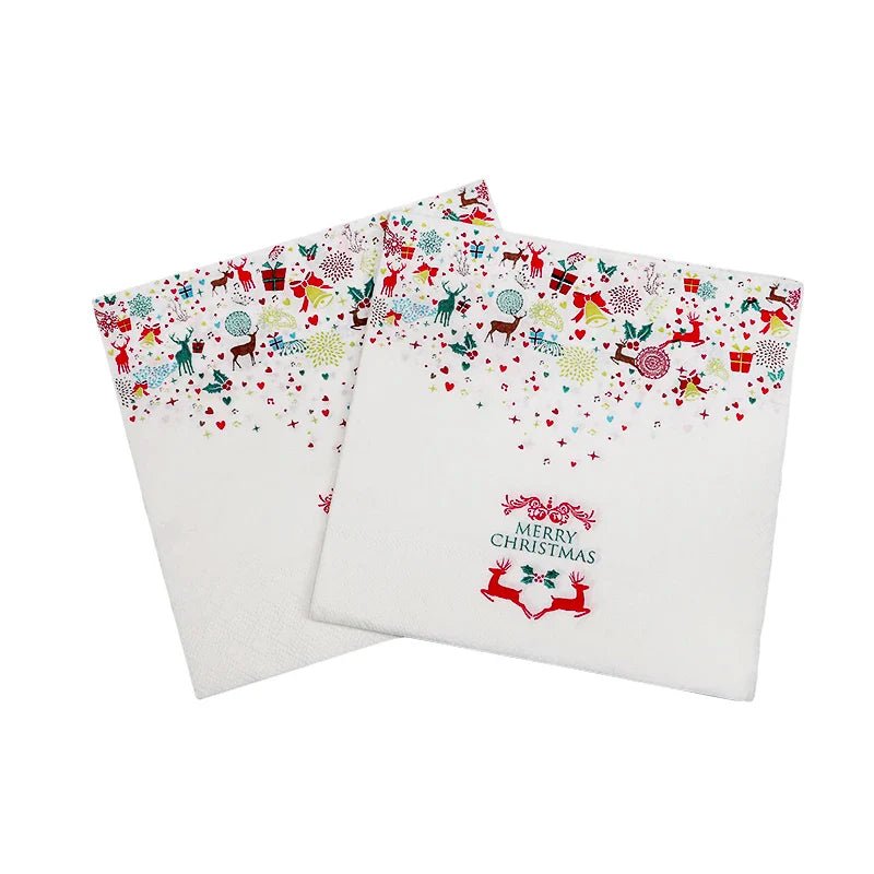 Merry Christmas Napkin Set - Cake Pops Parties