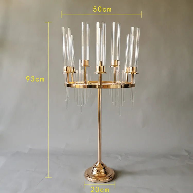 Metal Candlestick Holders Set - Cake Pops Parties