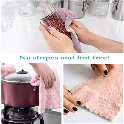 Microfiber Kitchen Cleaning Towels - Absorbent & Non - Stick - Cake Pops Parties