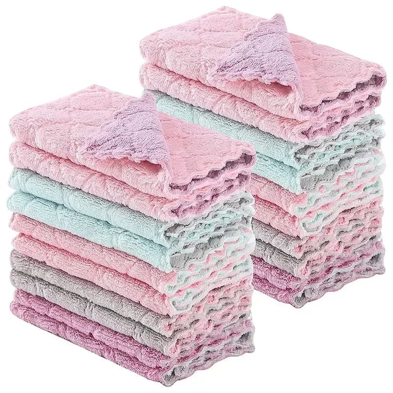 Microfiber Kitchen Cleaning Towels - Absorbent & Non - Stick - Cake Pops Parties