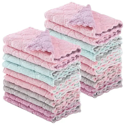Microfiber Kitchen Cleaning Towels - Absorbent & Non - Stick - Cake Pops Parties