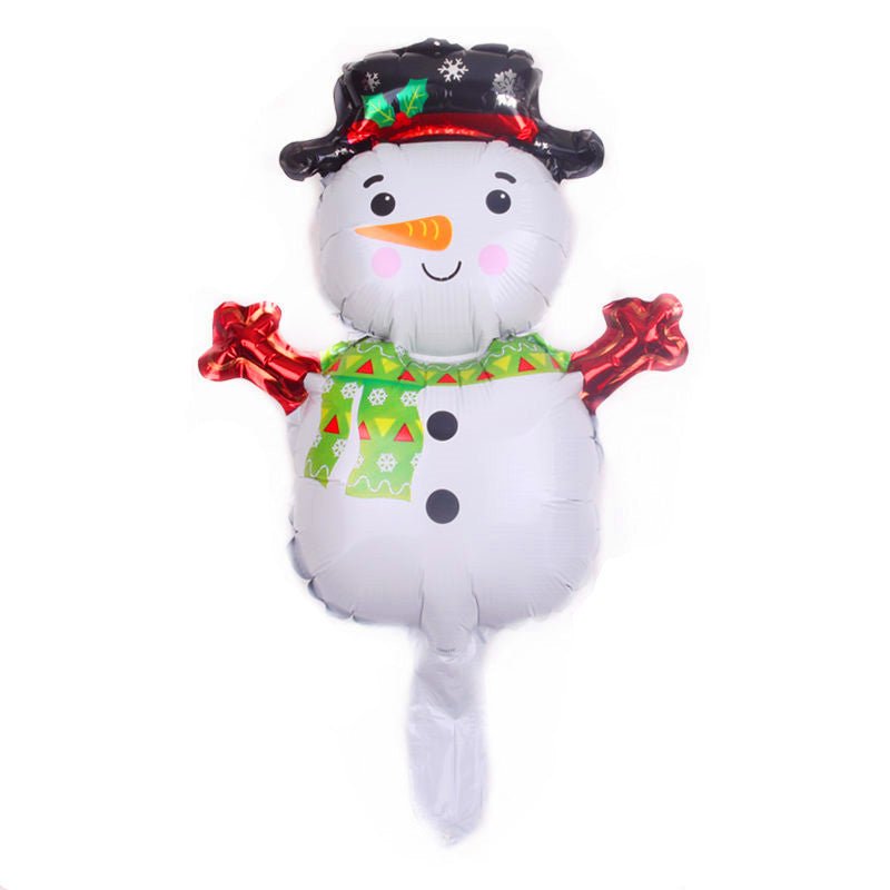Mini Christmas Snowman Balloons - Cake Pops Parties