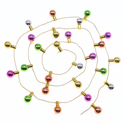 Mini Colorful Christmas Fairy Lights - Dollhouse Decor - Cake Pops Parties