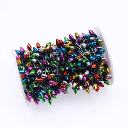 Mini Colorful Christmas Fairy Lights - Dollhouse Decor - Cake Pops Parties